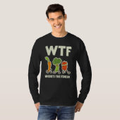Wtf  Where's The Finish  Vegetables Running Tシャツ (正面フル)