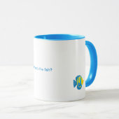 WTF? Where's the Fish? マグカップ (正面右)