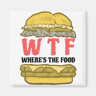 WTF Where's the Food マグネット