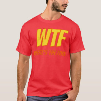 WTF WHERESHE FOOD フレンズ Tシャツ