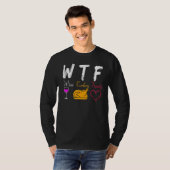 WTF Wine Turkey Family  Thanksgiving Day Tシャツ (正面フル)