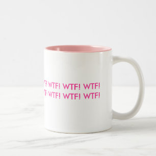 WTF! WTF! マグ! ツートーンマグカップ