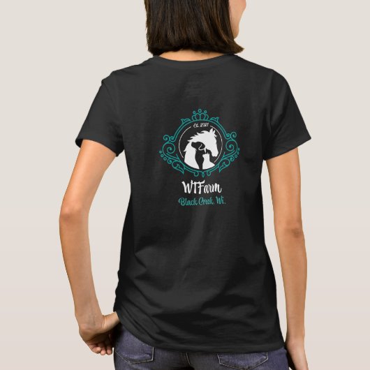 WTFarm女子Tシャツ Tシャツ (裏面)