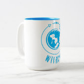 WTFarm読の紙マグ ツートーンマグカップ (正面左)