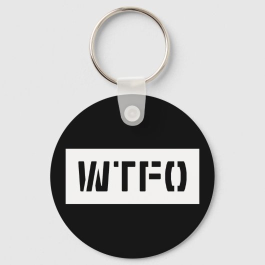 WTFO キーホルダー (正面)