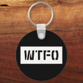 WTFO キーホルダー (正面)