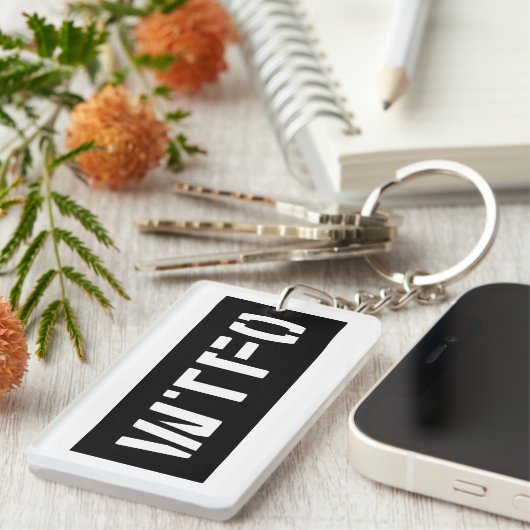 WTFO キーホルダー (正面右)