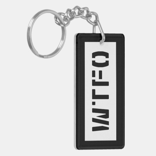 WTFO キーホルダー (正面左)