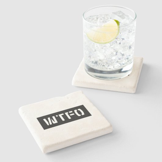 WTFO ストーンコースター (横)