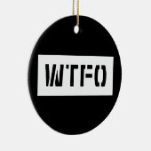 WTFO セラミックオーナメント (右)