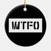 WTFO セラミックオーナメント (裏面)