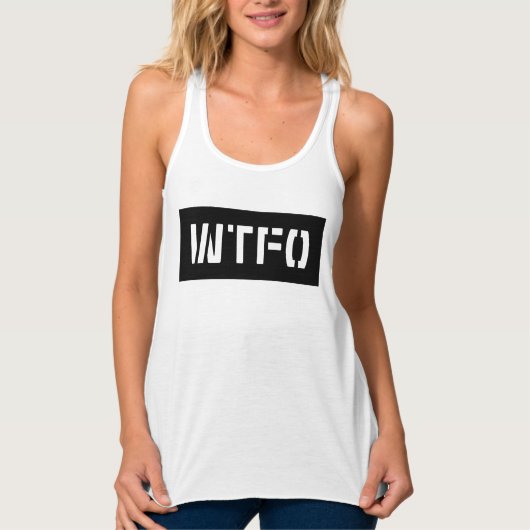 WTFO タンクトップ (正面)