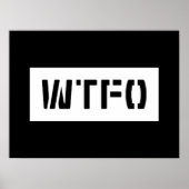 WTFO ポスター (正面)