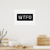 WTFO ポスター (キッチン)