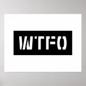 WTFO ポスター (正面)