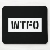 WTFO マウスパッド (正面)