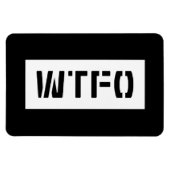 WTFO マグネット (横)