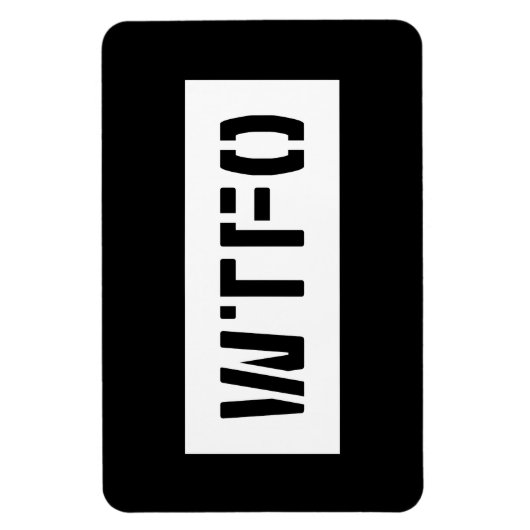 WTFO マグネット (縦)