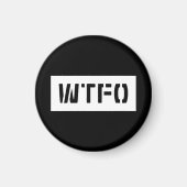 WTFO マグネット (正面)