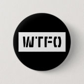 WTFO 缶バッジ (正面)