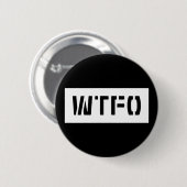 WTFO 缶バッジ (正面&裏面)