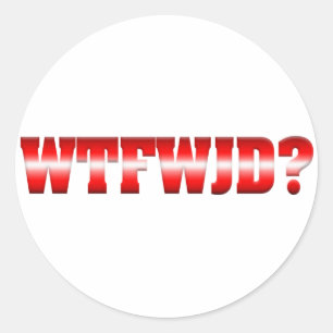WTFWJDか。 ラウンドシール