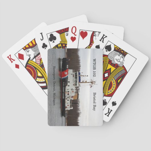 WTGB 102 Bristol Bayの遊カード トランプ (裏面)