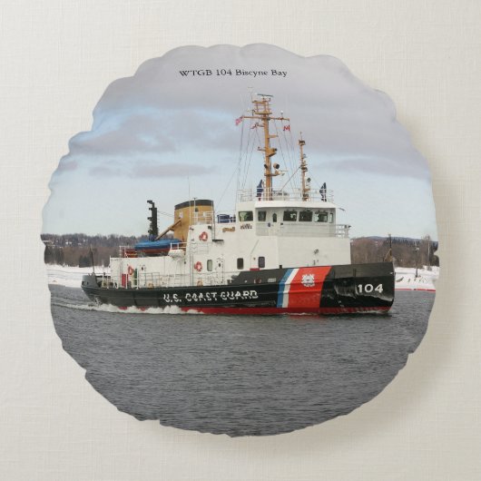 WTGB 104 Biscyne Bay円枕 ラウンドクッション (正面)