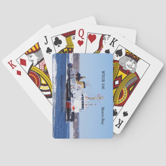 WTGB 106 Morro Bayのカー遊ド トランプ (裏面)