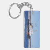 WTGB 106 Morro Bay長方形アクリルキーチェーン キーホルダー (正面左)