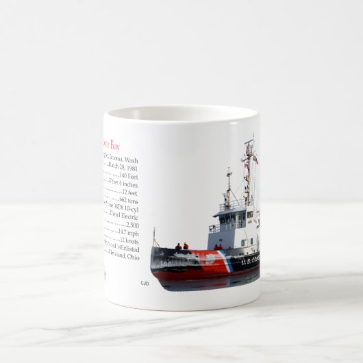 WTGB 106 Morro Bay Cleveland mug コーヒーマグカップ (中央)