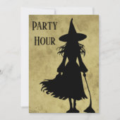 Wtichy Halloween Party Invitation 招待状 (正面)