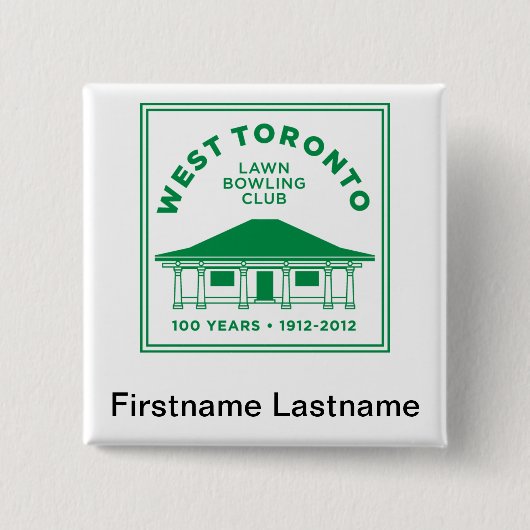 WTLBCの名前入りなボタン 缶バッジ (正面)