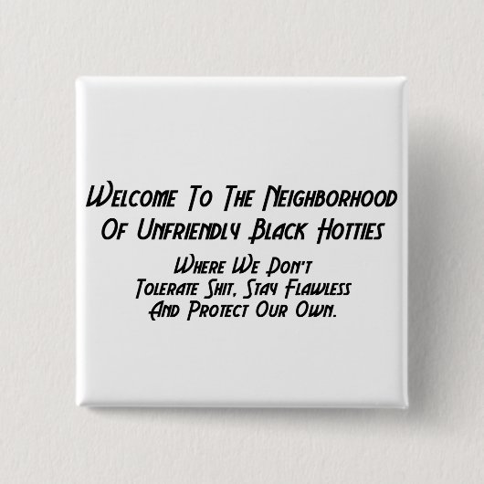 WTNUBH|の黒TEXT|ボタン 缶バッジ (正面)