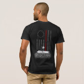 WTPベツィー·ロス赤線アメリカ国旗 Tシャツ (裏面フル)