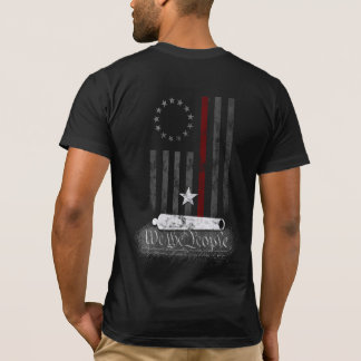 WTPベツィー·ロス赤線アメリカ国旗 Tシャツ