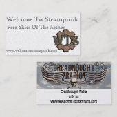 WTS/Dreadnaught 名刺 (正面/裏面)