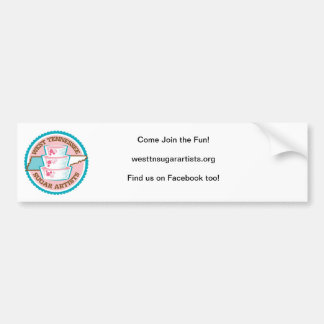 WTSAのバンパーステッカー バンパーステッカー