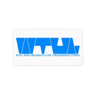 WTULのラジオ局のラベル ラベル