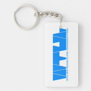 WTULのラジオ局Keychain キーホルダー