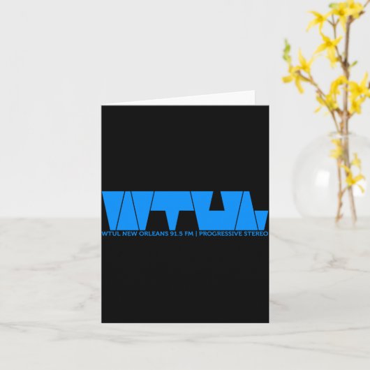 Wtul Radio Station _1  カード (黄色い花)