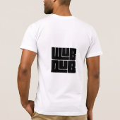 WUBのダビング Tシャツ (裏面)