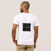WUBのダビング Tシャツ (裏面フル)