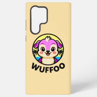 Wuffoo Adventures Cute Kawaii Puppy animation logo Samsung Galaxy S22 Ultraケース
