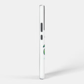 Wuffoo Poppi Cute Kawaii Puppy Tropical Island Samsung Galaxyケース (右側面)