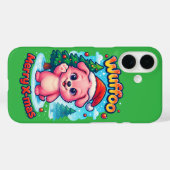 Wuffoo Shelly Merry X-mas Kawaii 3D Holiday Case-Mate iPhoneケース (裏面 (横))