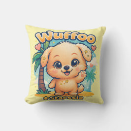 Wuffoo Starssie かわいいパピー トロピカルアイランド クッション