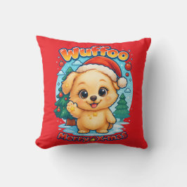 Wuffoo Starssie Merry X-mas Kawaii 3D Holiday クッション