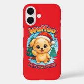 Wuffoo Starssie Merry X-mas Kawaii 3D Holiday Case-Mate iPhoneケース (裏面)