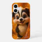 Wuffoo Surffie Kawaii Puppy Amber iPhone 16 case iPhone 16ケース (裏面)